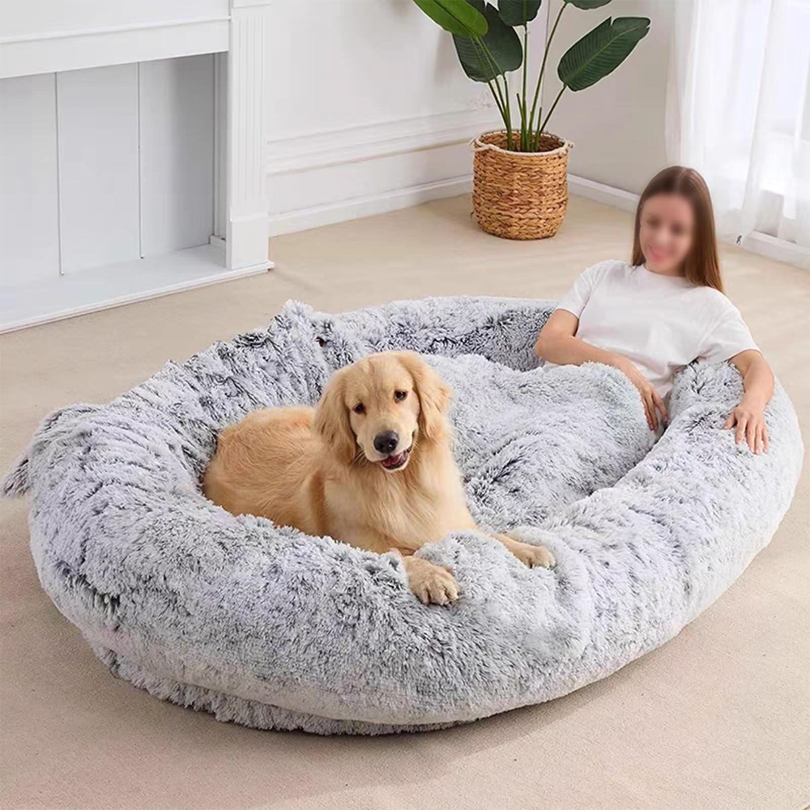 Amazon | Sunyongfly キングサイズ成犬用ベッド キングサイズ成犬用